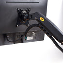 Braço Duplo NORTHBAYOU para Monitor e Portátil — Mais Espaço, Conforto e Produtividade