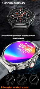 Smartwatch Ultra 1,85" AMOLED com GPS, Chamadas Bluetooth e Monitorização