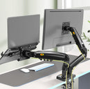 Braço Duplo NORTHBAYOU para Monitor e Portátil — Mais Espaço, Conforto e Produtividade