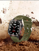 Nuevo reloj inteligente militar con GPS para hombre, linterna, brújula, resisten