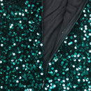 Vestido largo ajustado de sirena sin mangas, vestido sexi de fiesta con abertura