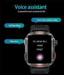 Nuevo reloj inteligente militar con GPS para hombre, linterna, brújula, resisten