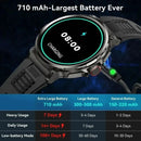 Smartwatch Ultra 1,85" AMOLED com GPS, Chamadas Bluetooth e Monitorização