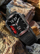 Nuevo reloj inteligente militar con GPS para hombre, linterna, brújula, resisten