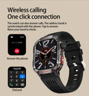 Nuevo reloj inteligente militar con GPS para hombre, linterna, brújula, resisten