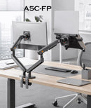 Braço Duplo NORTHBAYOU para Monitor e Portátil — Mais Espaço, Conforto e Produtividade