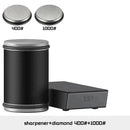 Afilador de cuchillos rodante para borde recto, kit afilador de cuchillos con 15