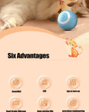 Bola Inteligente Interativa — Diversão automática para o seu gato