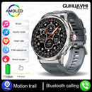Smartwatch Ultra 1,85" AMOLED com GPS, Chamadas Bluetooth e Monitorização