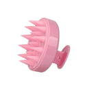 Cepillo de champú de silicona, cepillo para masaje del cuero cabelludo, peine pa