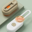 Cepillo de masaje con pulverizador para perros y gatos, cepillo de vapor 3 en 1