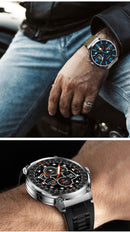 Smartwatch Ultra 1,85" AMOLED com GPS, Chamadas Bluetooth e Monitorização