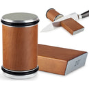 Afilador de cuchillos rodante para borde recto, kit afilador de cuchillos con 15