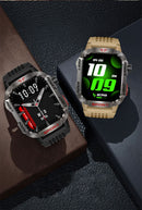 Nuevo reloj inteligente militar con GPS para hombre, linterna, brújula, resisten
