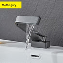 Becola-grifo de lavabo de oro cepillado, mezclador de baño negro, montado en cub