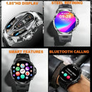 Smartwatch Ultra 1,85" AMOLED com GPS, Chamadas Bluetooth e Monitorização