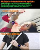 Smartwatch Ultra 1,85" AMOLED com GPS, Chamadas Bluetooth e Monitorização
