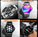 Smartwatch Ultra 1,85" AMOLED com GPS, Chamadas Bluetooth e Monitorização